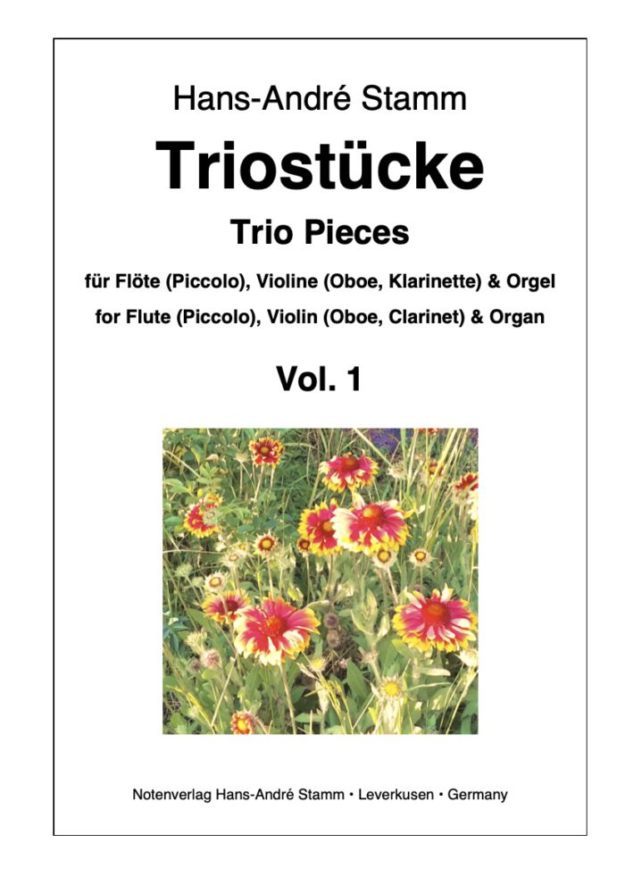 Triostücke für Flöte (Piccolo), Violine (Oboe, Klarinette) & Orgel, Vol. 1